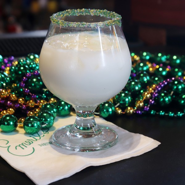 King Cake Milk Punch
